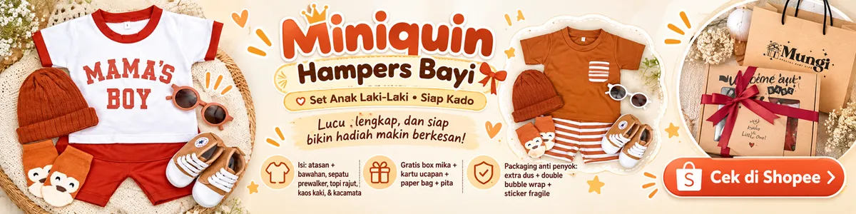 Miniquin Hampers Bayi Baju Anak Laki - Laki