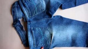 Fitinline com Tutorial Membuat Vest Dari  Celana  Jeans  Bekas 