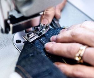  Cara  Mengecilkan  Celana  Jeans Bagian  Pinggang  Tanpa  Mesin  