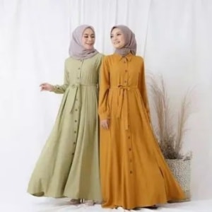 11 Kelebihan Gamis Wanita Yang Dibuat Dari Kain Wolfis