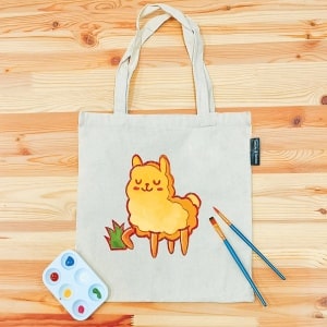 22+ lukisan di tote bag