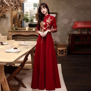 Model baju cheap cheongsam wanita