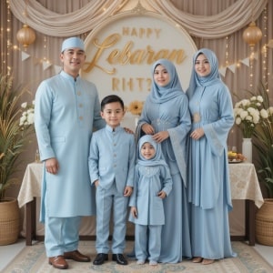 Tema Baju Lebaran Keluarga Tema Baju Lebaran Keluarga