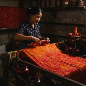 Jejak Warna Dalam Batik Modern Jejak Warna Dalam Batik Modern