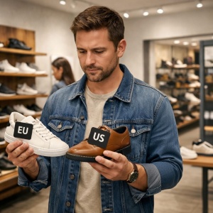 Perbedaan Ukuran Sepatu Perbedaan Ukuran Sepatu
