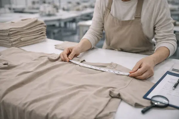 garment quality control inspection process in factory
