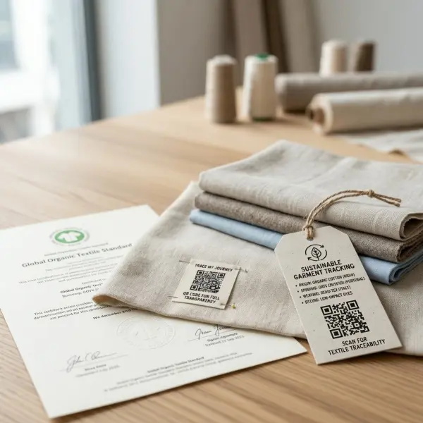 Label traceability pada produk fashion untuk memastikan rantai pasok tekstil berkelanjutan