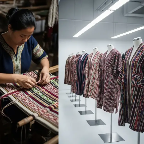 perbedaan cultural couture dan cultural appropriation dalam penggunaan tekstil tradisional pada fashion modern