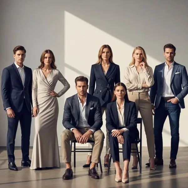 berbagai gaya dress code formal business casual dan smart casual dalam tampilan profesional modern