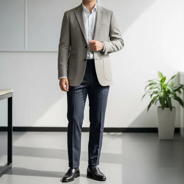 contoh outfit interview kerja yang rapi dan profesional