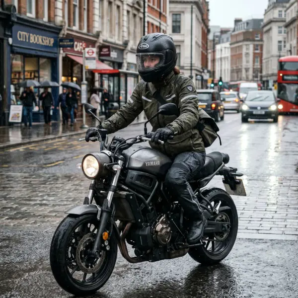 jaket waterproof terbaik untuk riding motor saat musim hujan