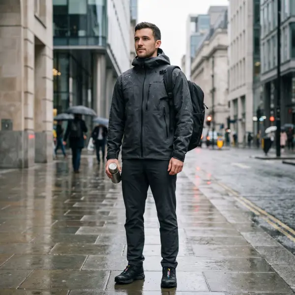 jaket gore-tex untuk aktivitas outdoor dan hujan ringan tanpa rasa gerah