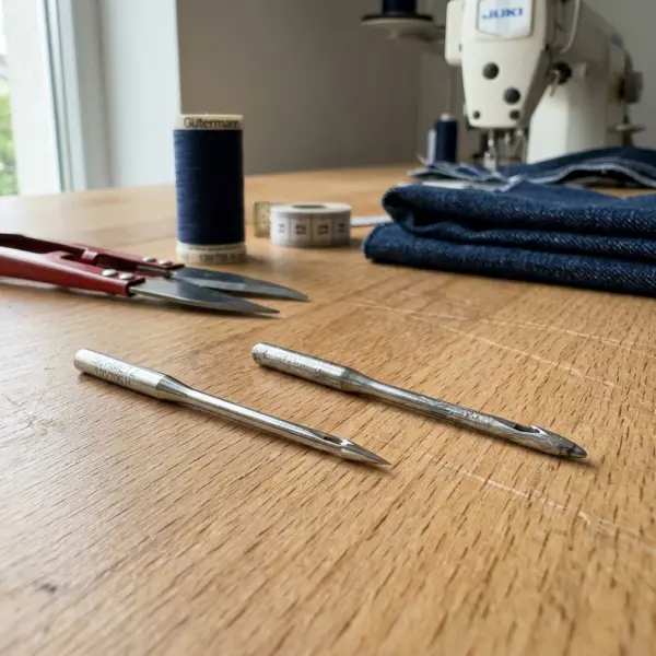 Perbandingan jarum jahit baru dan jarum jahit tumpul untuk produksi garment Perbandingan jarum jahit baru dan jarum jahit tumpul untuk produksi garment