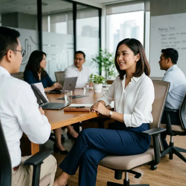 Celana kerja formal nyaman untuk aktivitas duduk lama di kantor Celana kerja formal nyaman untuk aktivitas duduk lama di kantor