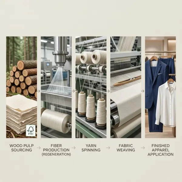 visualisasi sederhana material regenerated cellulose untuk kenyamanan tekstil modern visualisasi sederhana material regenerated cellulose untuk kenyamanan tekstil modern