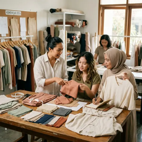 Tim fashion brand mengembangkan koleksi homewear berdasarkan kenyamanan konsumen Tim fashion brand mengembangkan koleksi homewear berdasarkan kenyamanan konsumen