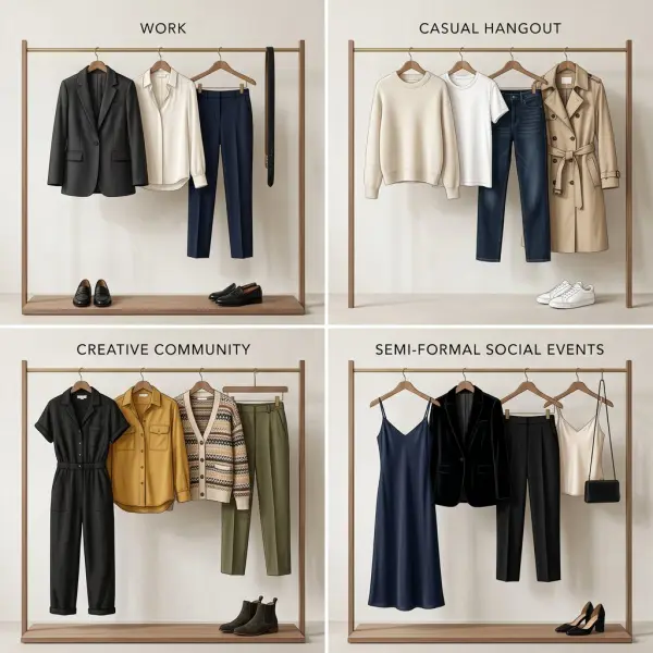 Fashion brand mengembangkan wardrobe modular untuk berbagai aktivitas sosial Fashion brand mengembangkan wardrobe modular untuk berbagai aktivitas sosial