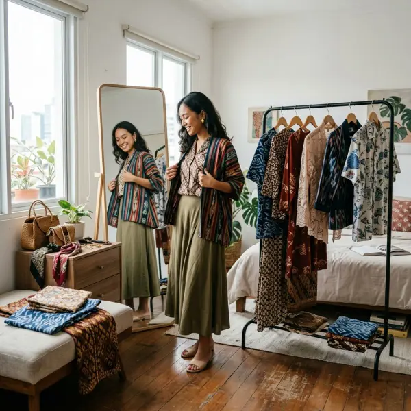 proses mencoba berbagai gaya berpakaian untuk menemukan identitas fashion proses mencoba berbagai gaya berpakaian untuk menemukan identitas fashion