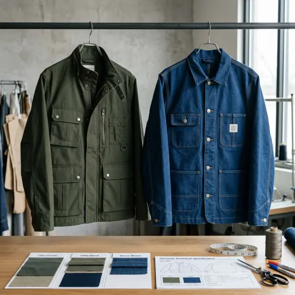 perbandingan utility fabric dan workwear fabric dalam pengembangan produk apparel