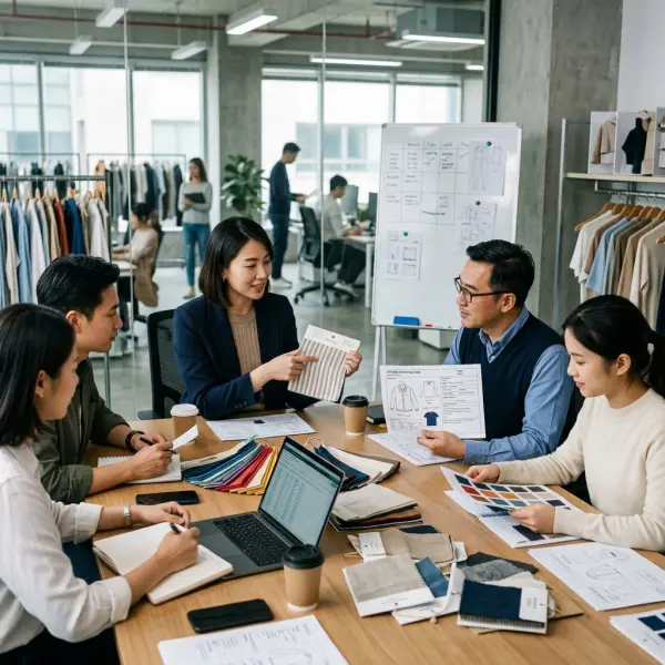 Tim sourcing menentukan pilihan material untuk koleksi fashion