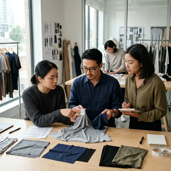 Tim fashion menyiapkan panduan perawatan pakaian berbahan modal