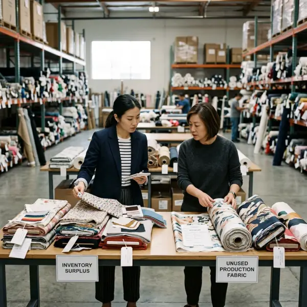 Perbandingan stocklot fabric dan deadstock fabric dalam lingkungan sourcing tekstil