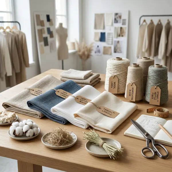 Berbagai contoh material bio-based textile untuk industri fashion Berbagai contoh material bio-based textile untuk industri fashion