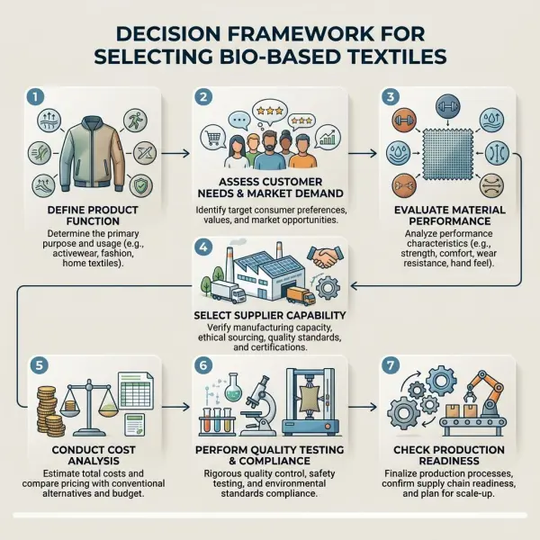 Framework pemilihan bio-based textile untuk pengembangan produk fashion Framework pemilihan bio-based textile untuk pengembangan produk fashion