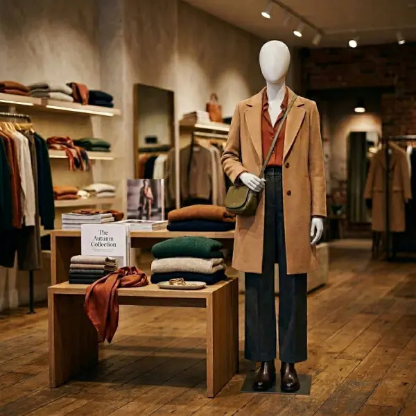 fashion retail hero display featuring a clear seasonal product story fashion retail hero display featuring a clear seasonal product story