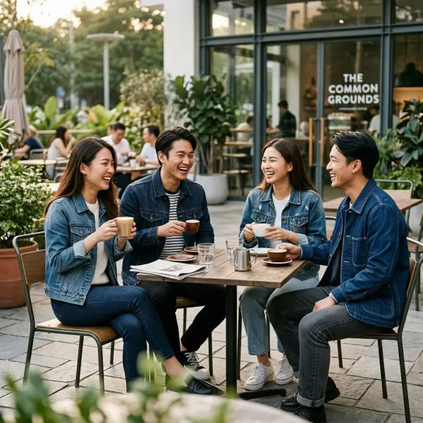 Inspirasi outfit denim jacket untuk hangout akhir pekan Inspirasi outfit denim jacket untuk hangout akhir pekan