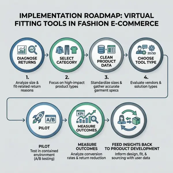 implementation roadmap for virtual fitting tools in fashion e-commerce