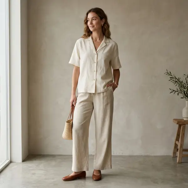 Relaxed vacation-inspired separates styled for an everyday wardrobe Relaxed vacation-inspired separates styled for an everyday wardrobe