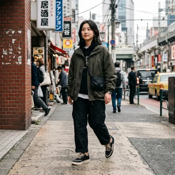 Sepatu kets sebagai elemen utama dalam gaya street style modern