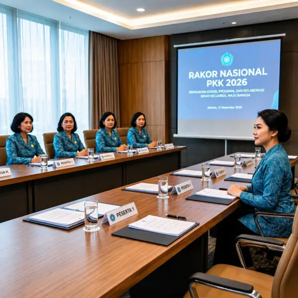 Pengurus PKK mengenakan seragam resmi saat mengikuti rapat koordinasi Pengurus PKK mengenakan seragam resmi saat mengikuti rapat koordinasi