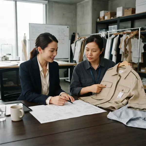 Kolaborasi antara fashion brand dan pabrik garment menggunakan Tech Pack
