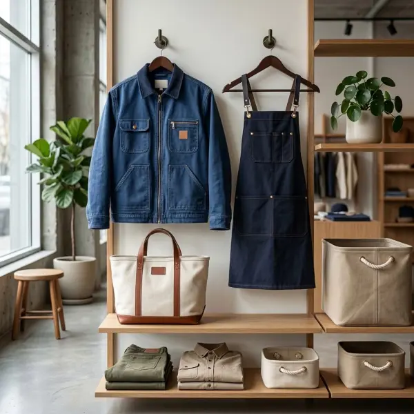 Berbagai aplikasi bahan baby canvas pada produk fashion, streetwear, dan lifestyle
