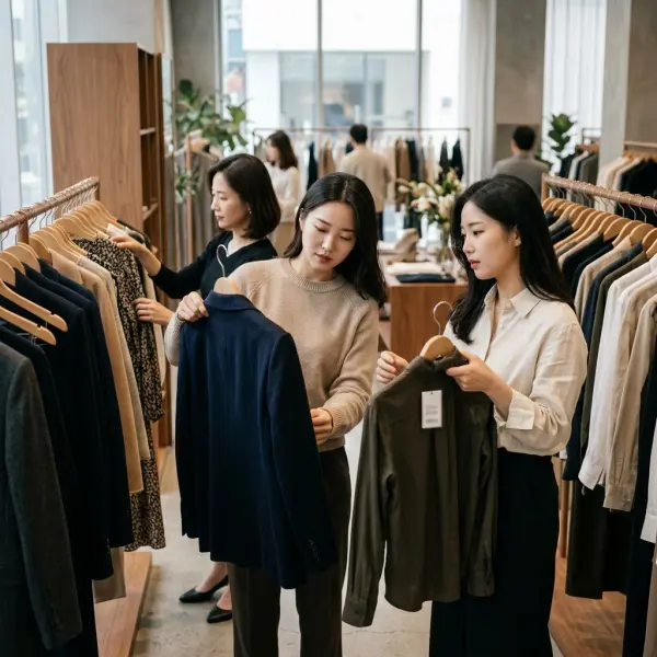 Konsumen membandingkan beberapa produk fashion sebelum membeli