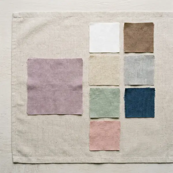Palet warna taro dipadukan dengan beberapa warna pelengkap