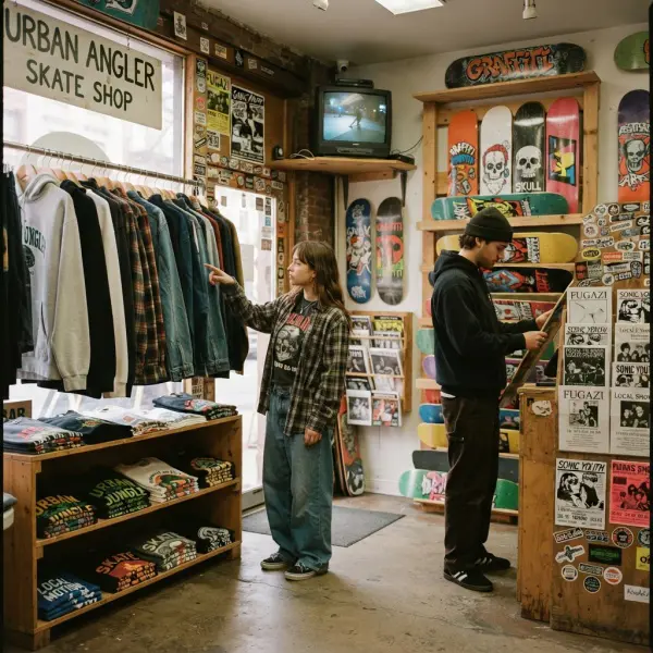 Independent streetwear shop with clothing, skate media, and printed zines Independent streetwear shop with clothing, skate media, and printed zines