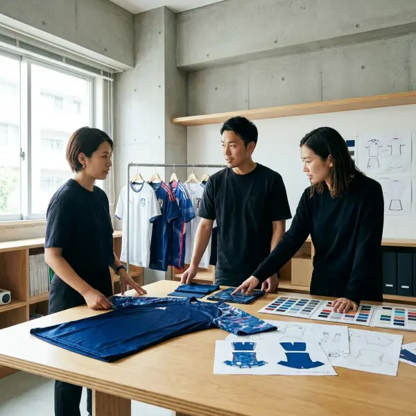 Tim kreatif sedang mengembangkan desain jersey away untuk musim kompetisi baru