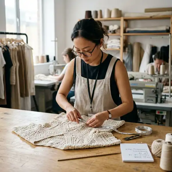 Quality control produk crochet untuk pengembangan koleksi fashion