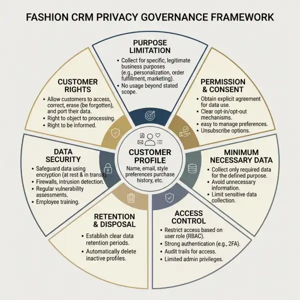 Privacy and data governance framework for a fashion CRM system Privacy and data governance framework for a fashion CRM system