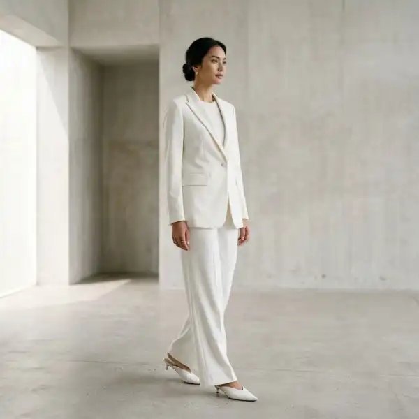Produk hero fashion Cloud Dancer sebagai fokus koleksi 2026