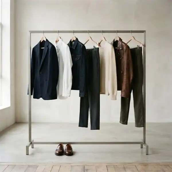 Pengembangan capsule wardrobe pria dengan produk klasik dan kasual