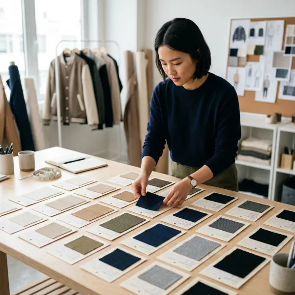 Material library rib untuk pengembangan produk jaket baseball