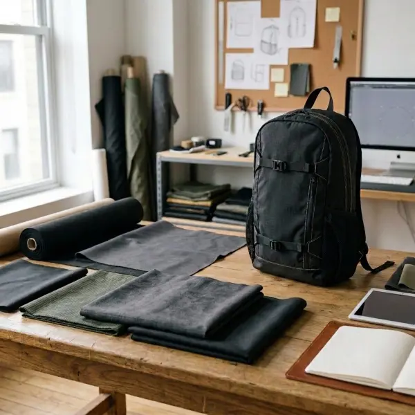 Berbagai bahan tas sporty dan streetwear seperti nilon polyester dan ripstop