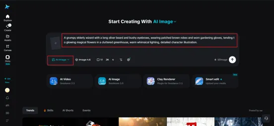 AI image generator