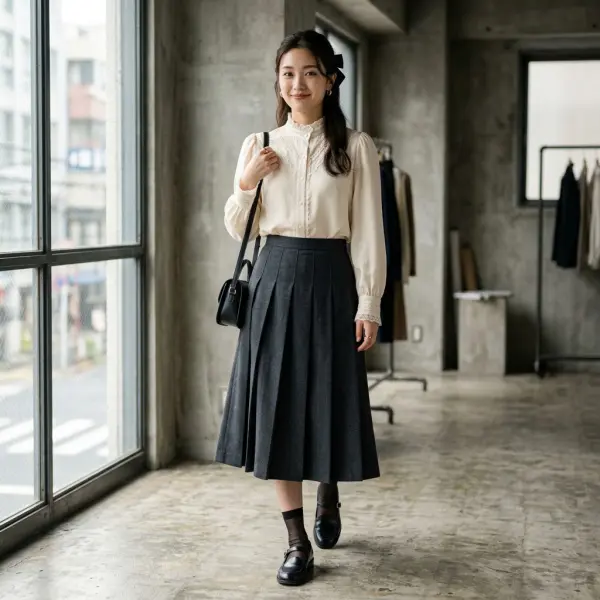 Coquette style modern dengan sentuhan feminin personal melalui pita dan detail renda Coquette style modern dengan sentuhan feminin personal melalui pita dan detail renda