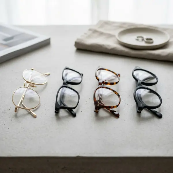 Beragam bentuk frame kacamata yang mendukung gaya nerdy aesthetic