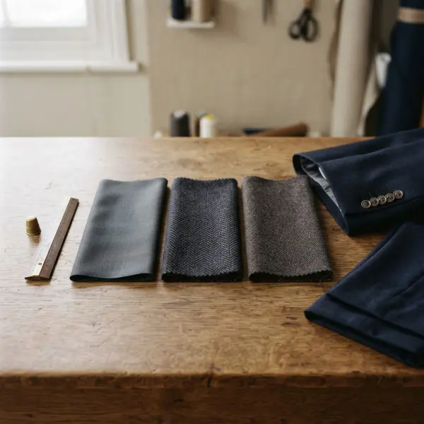 Perbandingan beberapa kain semi wool untuk jas blazer dan celana formal